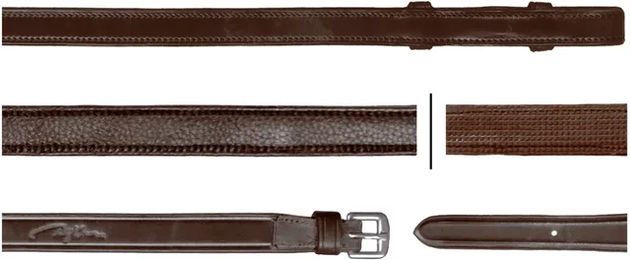 Produktbild von Dy'on Hunter Lederzügel 5/8 Braun