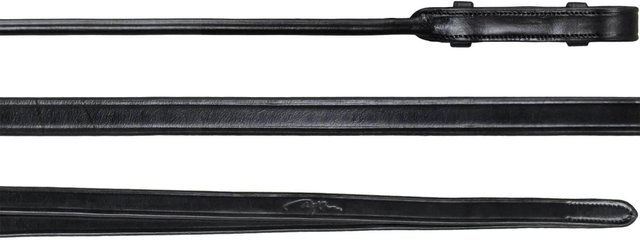 Dy'on Kandarenzügel 1/2 aus Vollleder Rond Leather Collection Schwarz – Bild 1 von 1