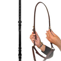 Produktbild von Dy'on Kopfriemen für Nasenriemen aus Leder in Braun