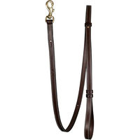 Produktbild von Dy'on Leder Hundeleine verstellbar Braun 90 cm
