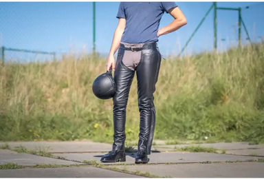 Produktbild von Dy'on Lederchaps für Reiter in verschiedenen Farben