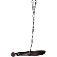 Produktbild von Dy'on Lederführleine mit Kette Working Collection Braun - 2 m