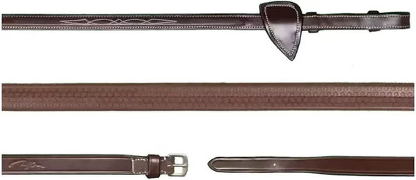 Dy'on Lederzügel für Ponys in Braun – Bild 1 von 2