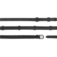 Produktbild von Dy'on Lederzügel Working Collection Schwarz für Warmblut/WB mit 7 Stoppern