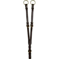 Produktbild von Dy'on Martingalgabel D-Kollektion aus Leder für Warmblut in Braun