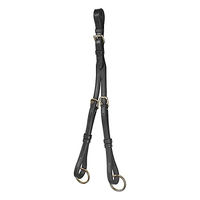 Produktbild von Dy'on Martingalgabel D-Kollektion für Warmblut aus Leder Schwarz