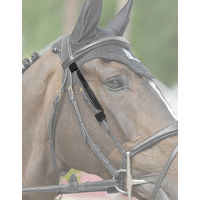 Produktbild von Dy´on Mini-Scheuklappen Focus für Ponys in Schwarz aus Leder FEI-zugelassen