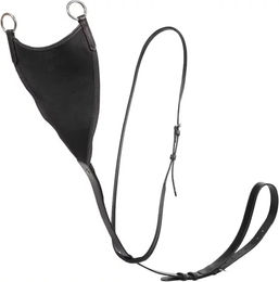 Produktbild von Dy'on NE Coll Elastisches Martingal für Pferde aus Leder in Schwarz