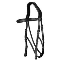 Produktbild von Dy´on New English Collection Full Hackamore Trensenzaum aus Leder in Schwarz