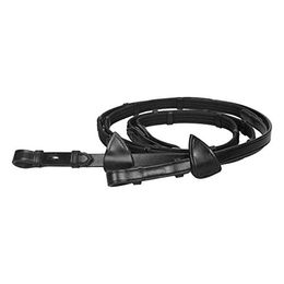 Dy'on New English Collection Gurtzügel aus Leder für Ponys in Schwarz – Bild 1 von 4