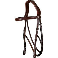 Produktbild von Dy'on New English Collection Hackamore Zaum aus Leder für Pferde in Braun