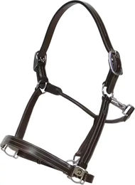 Dy'on Pferdehalfter US aus Leder Braun XL – Bild 1 von 5