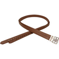 Produktbild von Dy'on Premium Soft Steigbügelriemen aus Leder Braun 135 cm