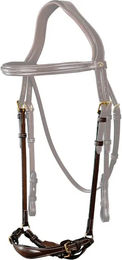 Dy'on Reithalfter Hannoveranisch D Collection aus Leder verstellbar – Bild 1 von 2