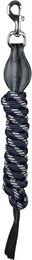 Dy'on Reitlonge aus Seil in Schwarz und Blau – Bild 1 von 2
