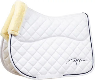 Dy'on Springschabracke Skin Friendly für Pferde in Weiß – Bild 1 von 2