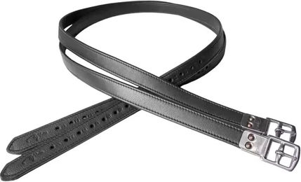 Produktbild von Dy'on Steigbügelriemen aus Leder Schwarz 125 cm