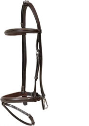 Dy'on Trainingstrense für Warmblut aus Leder in Braun – Bild 1 von 6