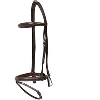 Produktbild von Dy'on Trainingstrense für Warmblut aus Leder in Braun