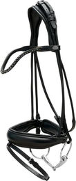 Dy'on Trense ComfoHead VB aus Leder in Schwarz für Vollblut – Bild 1 von 4