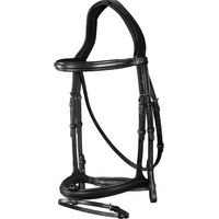 Produktbild von Dy´on Trense Full mit kombiniertem Reithalfter New English Collection Schwarz aus Leder