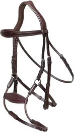 Produktbild von Dy'on Trense mit Nasenriemen aus Leder in Braun