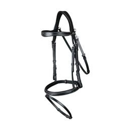 Dy'on Trense Working Collection aus Leder für Ponys in Schwarz – Bild 1 von 4
