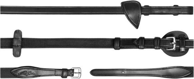 Dy'on Verstellbare Zügel New English Collection Schwarz Größe Warmblut Extra – Bild 1 von 1