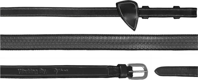 Dy'on Working Collection Gummizügel breit 5/8 Zoll Schwarz – Bild 1 von 2