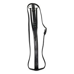 Dy'on Working Collection Ringmartingal aus Leder für Warmblut in Schwarz – Bild 1 von 4