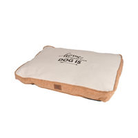 Produktbild von Dynamic24 Hundematte XL aus Kork in Beige als Schlafplatz für Hunde und Katzen