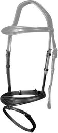 Produktbild von Dyon Anatomischer Flash Nasenriemen New English Collection aus Leder für Ponys