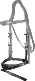 Dyon Anatomischer Sperrnasenriemen US Collection aus Leder für Ponys in Braun – Bild 1 von 1