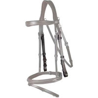 Produktbild von Dyon Backenstücke Working aus Leder für Warmblut in Braun oder Grau