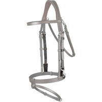 Produktbild von Dyon Backenstücke Working aus Leder für Warmblut Pferde in Braun oder Grau