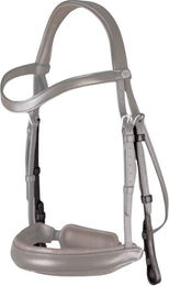 Dyon Backenstücke Working Pony aus Leder in Schwarz – Bild 1 von 1