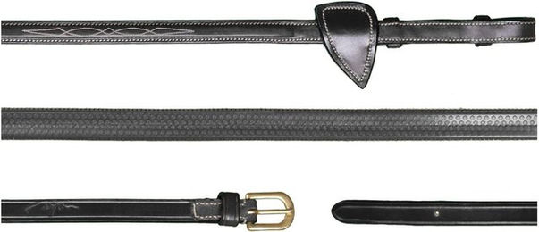 Produktbild von Dyon D Collection Gummizügel 12er Set Schwarz für Warmblut
