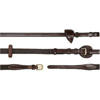 Produktbild von Dyon D Collection Verstellbare Zügel aus Leder in Braun für Warmblut
