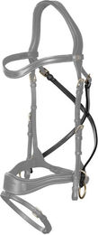 Produktbild von Dyon D Motion Crosspull Riemen D Collection aus Leder in Schwarz für Warmblut