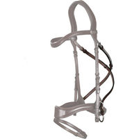 Produktbild von Dyon D Motion Crosspull Riemen New English Collection aus Leder Braun für Warmblut Extra