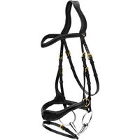 Produktbild von Dyon D Motion Trense DY Collection aus Leder in Schwarz für Vollblut