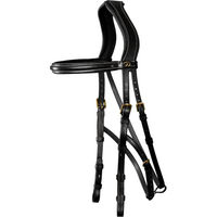 Produktbild von Dyon DCollection Hackamore Trense aus Leder für Ponys in Braun oder Schwarz