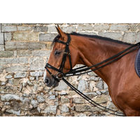 Produktbild von Dyon DCollection Schlaufzügel aus Vollleder 13mm Schwarz