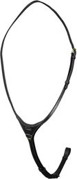 Dyon DCollection Yoke Martingal aus Leder für Pferde in Schwarz Xfull – Bild 1 von 2