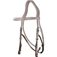 Produktbild von Dyon Hackamore Backenstücke US Collection aus Leder für Ponys in Braun oder Grau