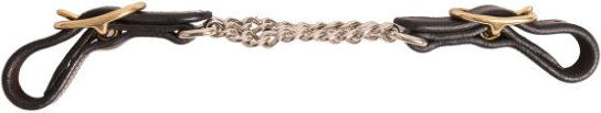 Produktbild von Dyon Hackamore Chain Single DCollection Metall Schwarz Silber für Warmblut
