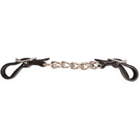 Produktbild von Dyon Hackamore Chain Single New English Collection für Warmblut in Schwarz und Silber
