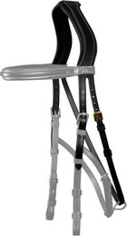 Dyon Hackamore Kopfstück D Collection aus Leder für Ponys in Braun – Bild 1 von 1