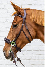 Produktbild von Dyon Hackamore New English Collection aus Leder für Vollblut Pferde