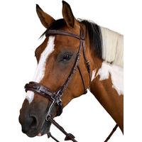 Produktbild von Dyon Hackamorezaum US Collection aus Leder für Warmblut in Braun oder Schwarz